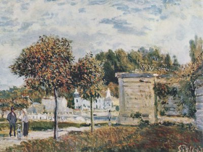 Flood of Marly by Alfred Sisley